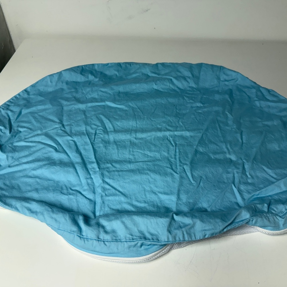 Blue Zippered Stokke Sleepi Mini Sheet